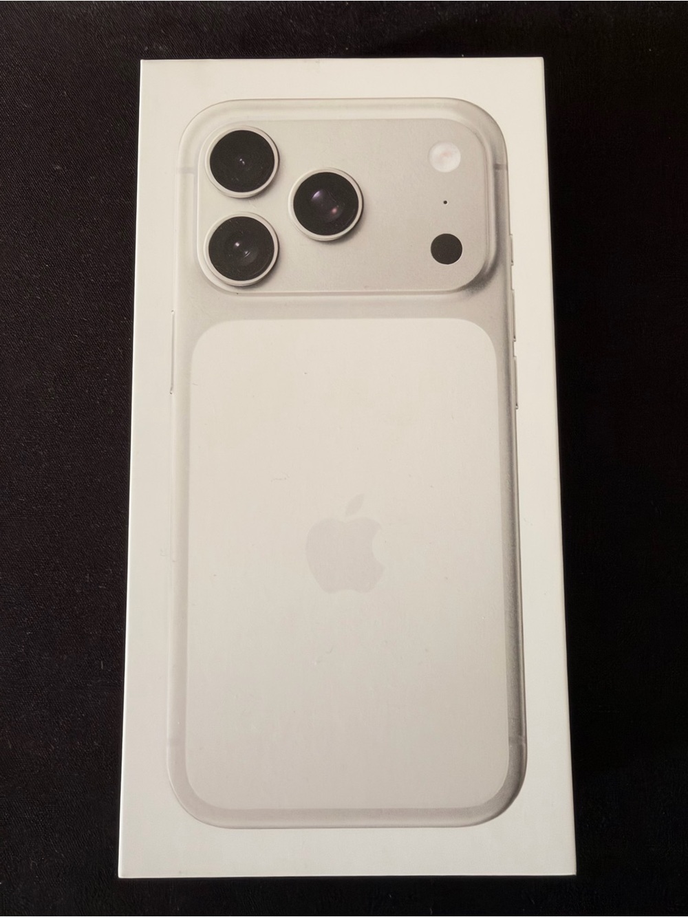 iPhone 17 pro Box Only! Apple iPhone 17 pro Box silver